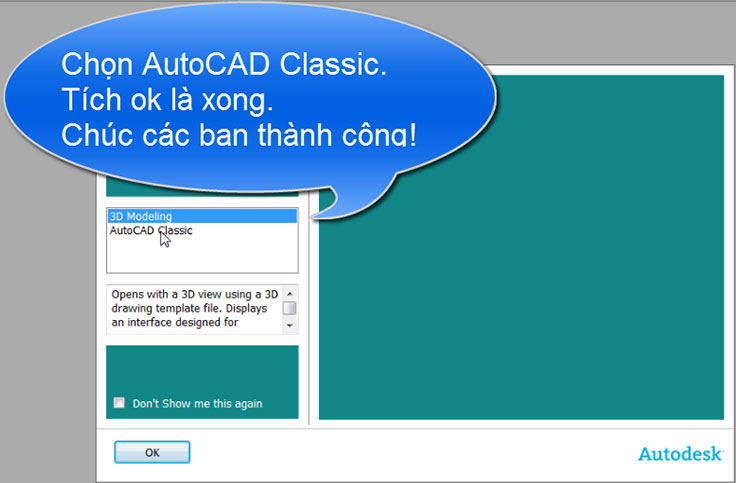 Hướng dẫn cài đặt phần mềm autocad 2007