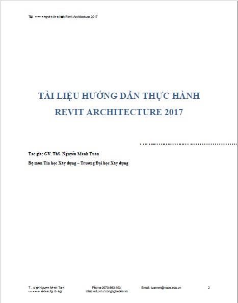 Giáo trình Revit Structure tiếng Việt