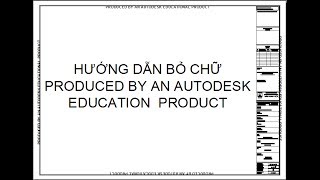 Tắt dòng thông báo PRODUCED BY AN AUTODESK EDUCATIONAL PRODUCT trong autocad
