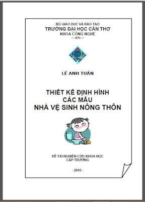 Thiết Kế Định Hình Các Mẫu Nhà Vệ Sinh Nông Thôn - Lê Anh Tuấn, 108 Trang
